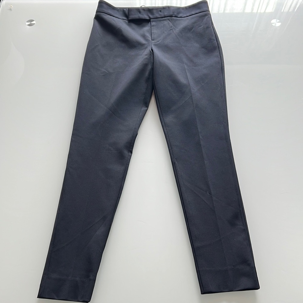 Jil Sanders black cropped trousers Sz 34